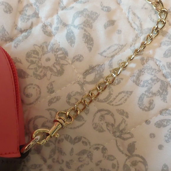 Kate Spade Chocolate-Dipped Strawberry Crossbody Bag - Pink, Brown, Green - Picture 7 of 10